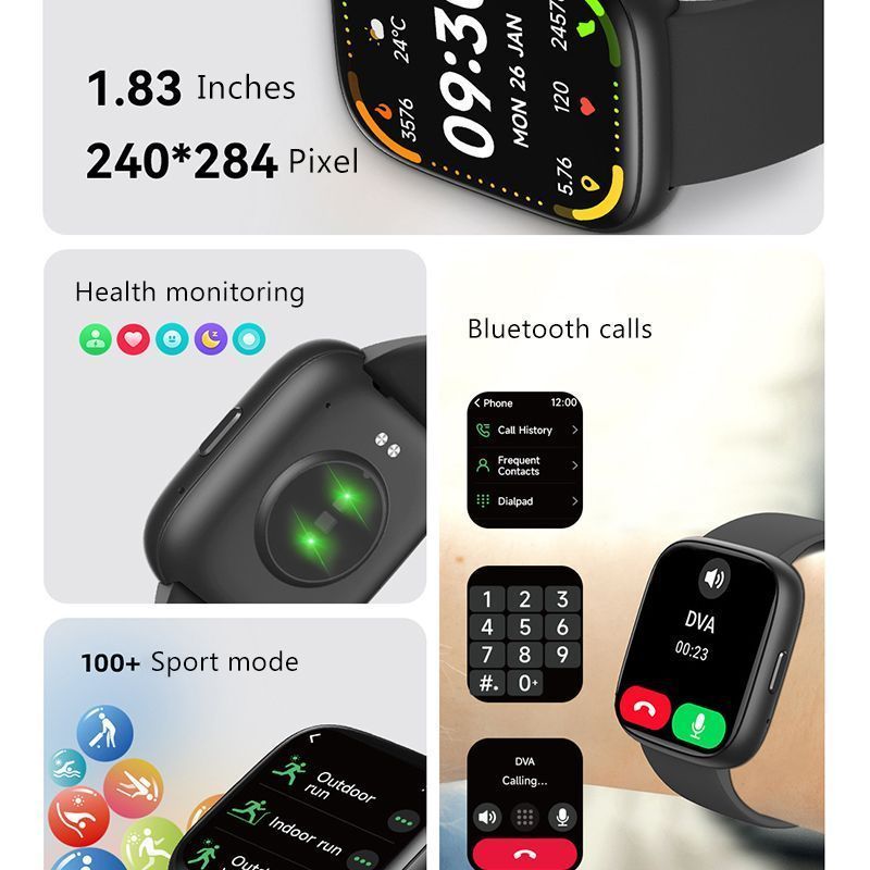 Call Health Smart Watch Apricot