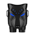 Black 4K Portable Digital Night Vision Binoculars - HD Photo & Video Infrared Scope