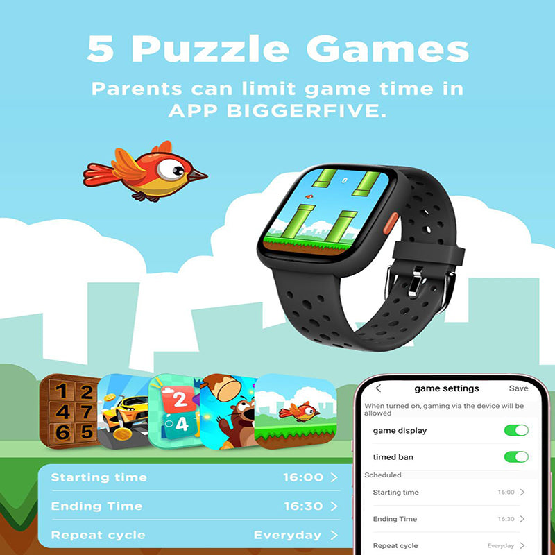 Pink Kids Smart Watch Fitness Tracker with Pedometer Heart Rate Monitor and 14 Sport Modes IP68 Waterproof Watch for Boys and Girls